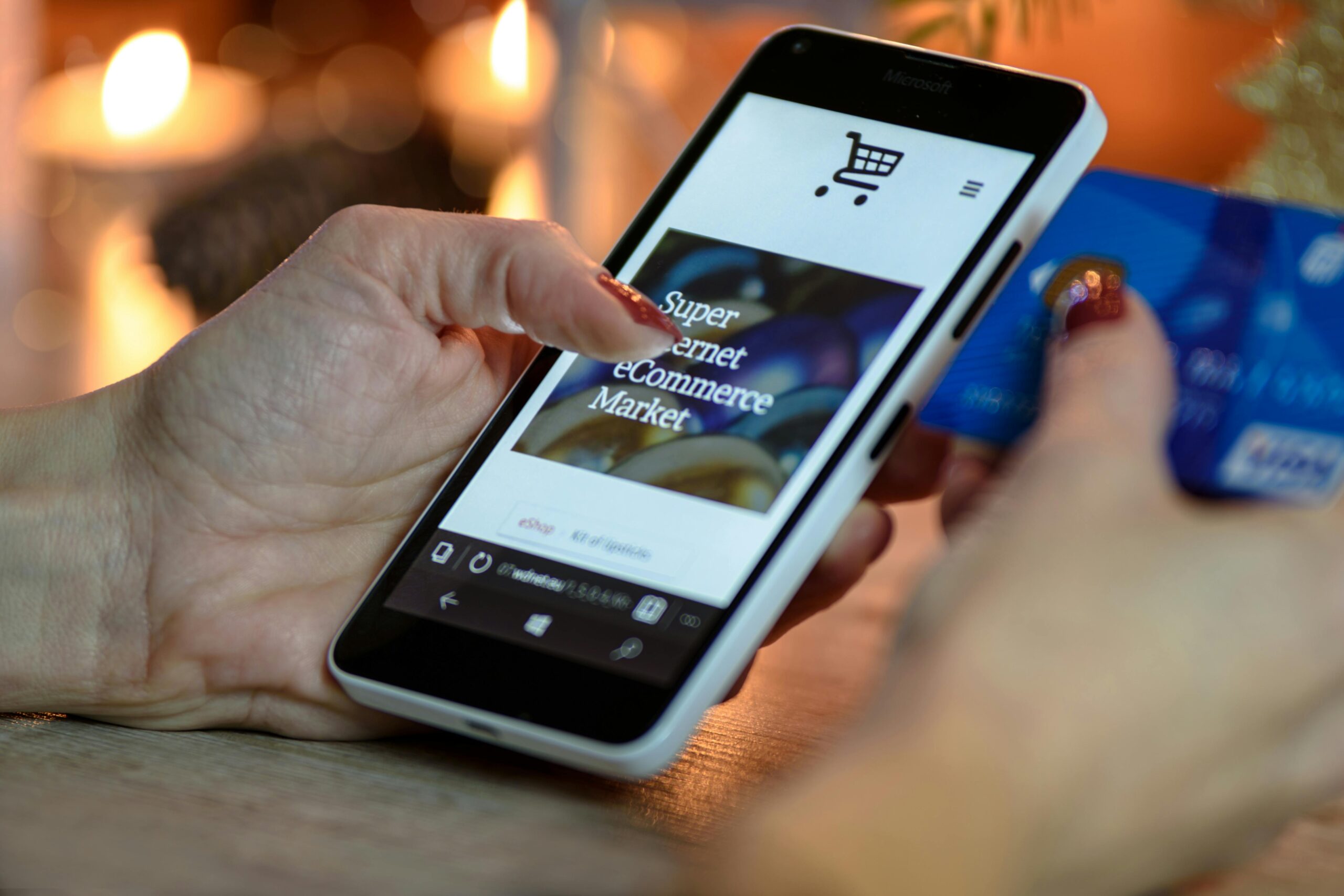 Modern e-commerce storefront